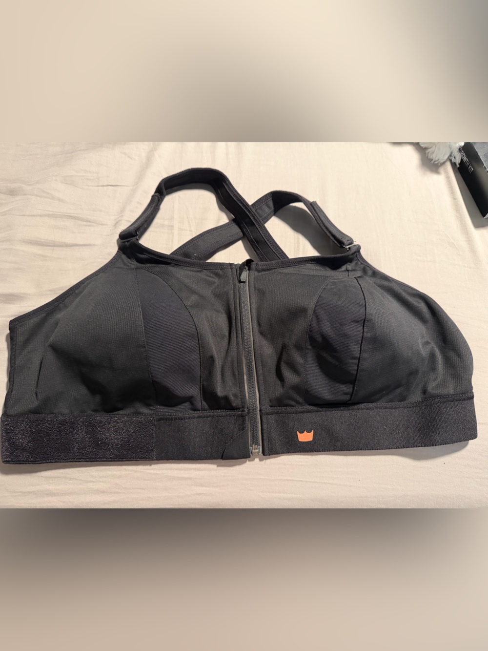 Shefit black workout bra size 5luxe